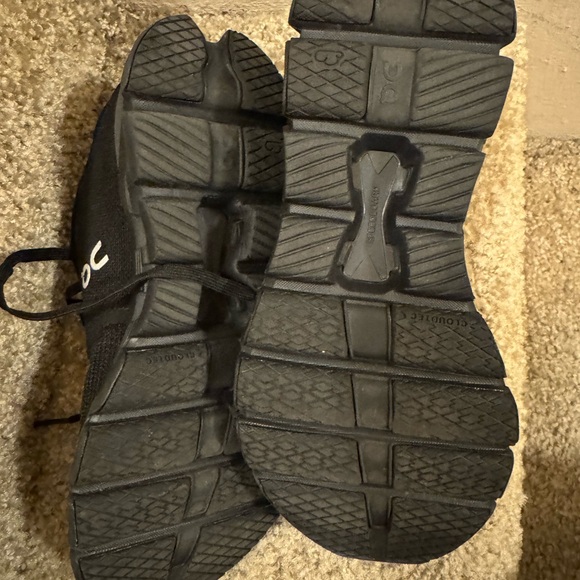 On Running Women’s Black Cloud Athletic Shoes - Picture 3 of 6